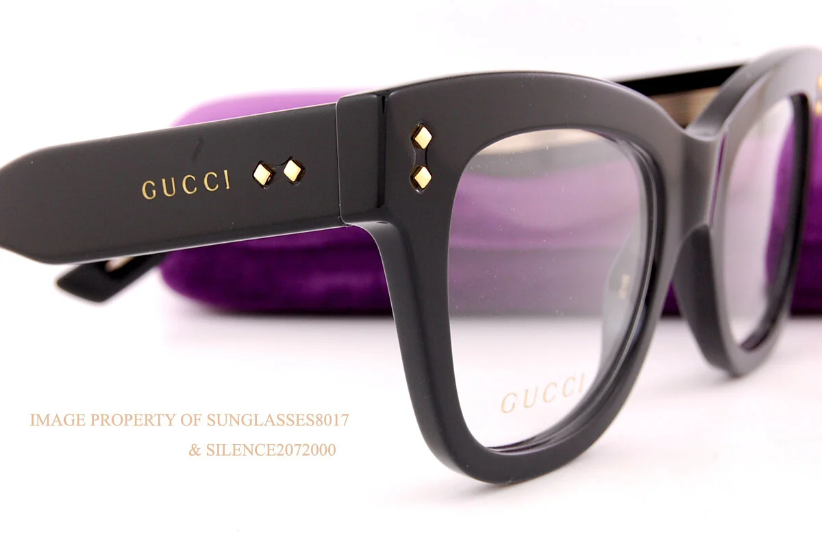 Brand New GUCCI Eyeglass Frames GG 1082/O 001 Black For Women 50mm 4