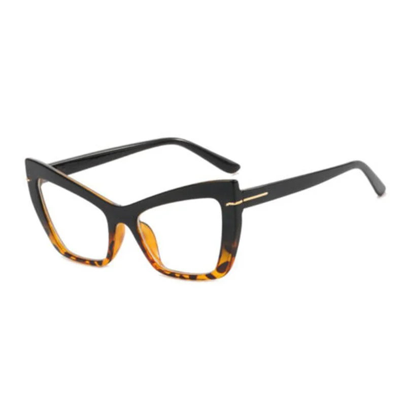 Cat Eye Frames Anti Blue Light Eyeglasses For Women Clear Lens Retro Glasses