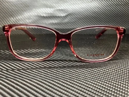 COACH Eyeglass Frames HC6143 - 5569 Transparent Mauve 2