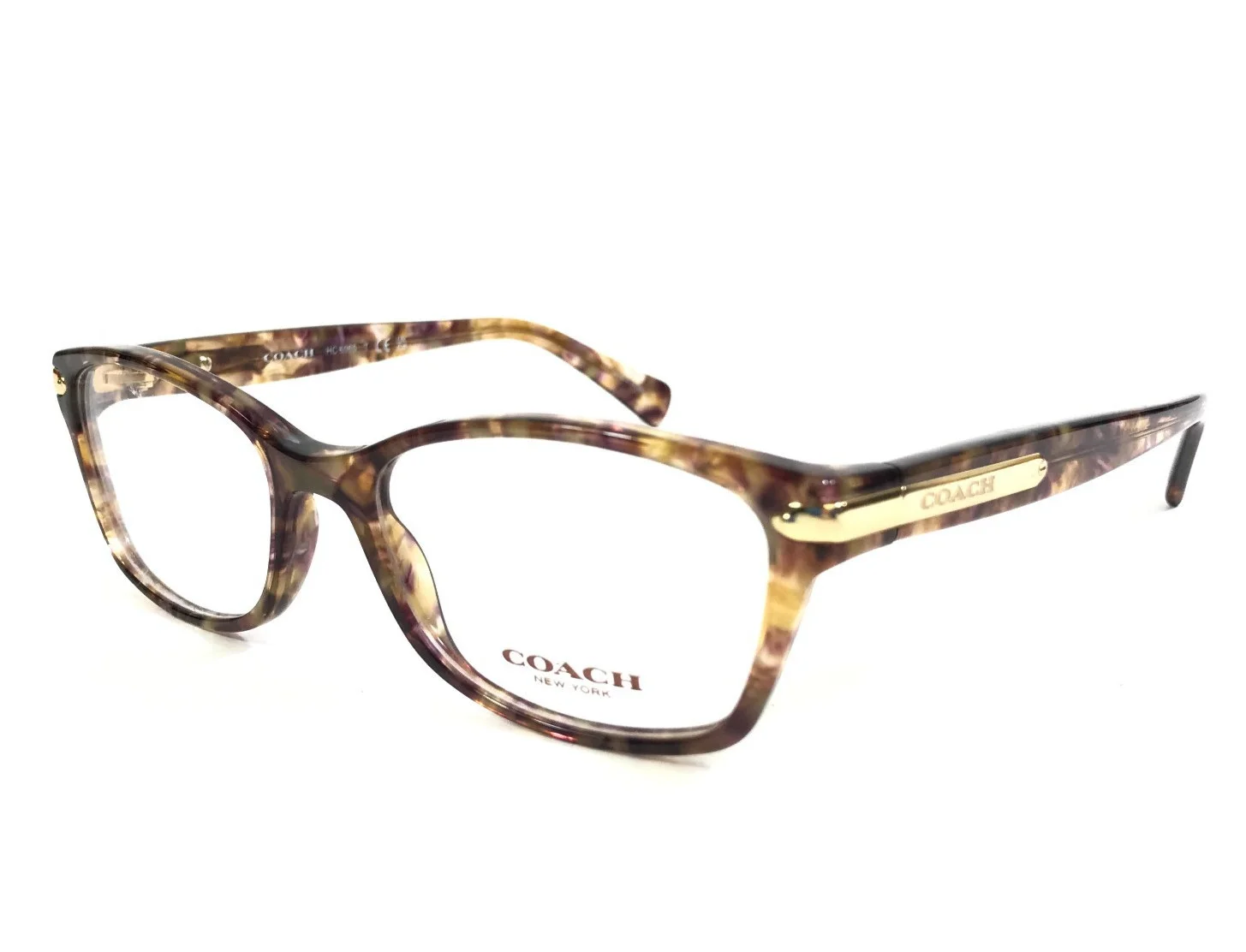 Coach Eyeglasses Frames HC6153 5613 Blue Brown Tortoise Cat Eye 51-17-140 4