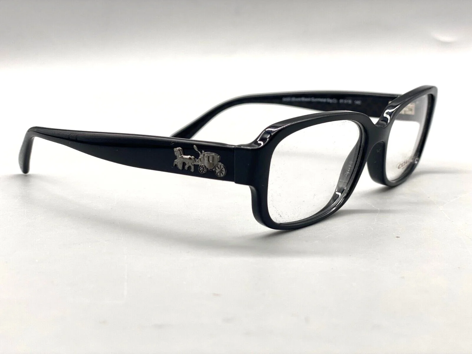 COACH HC 6105 / 5420 Eyeglasses Frames- 51-15-140mm BLACK Original !NO CASE! 1