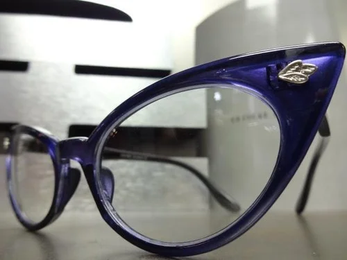Fashion Glasses Women Vintage Cateye Eyeglasses Frame Metal Myopia Optical Eyewear Transparent Lens Comfort Light Spectacle 3