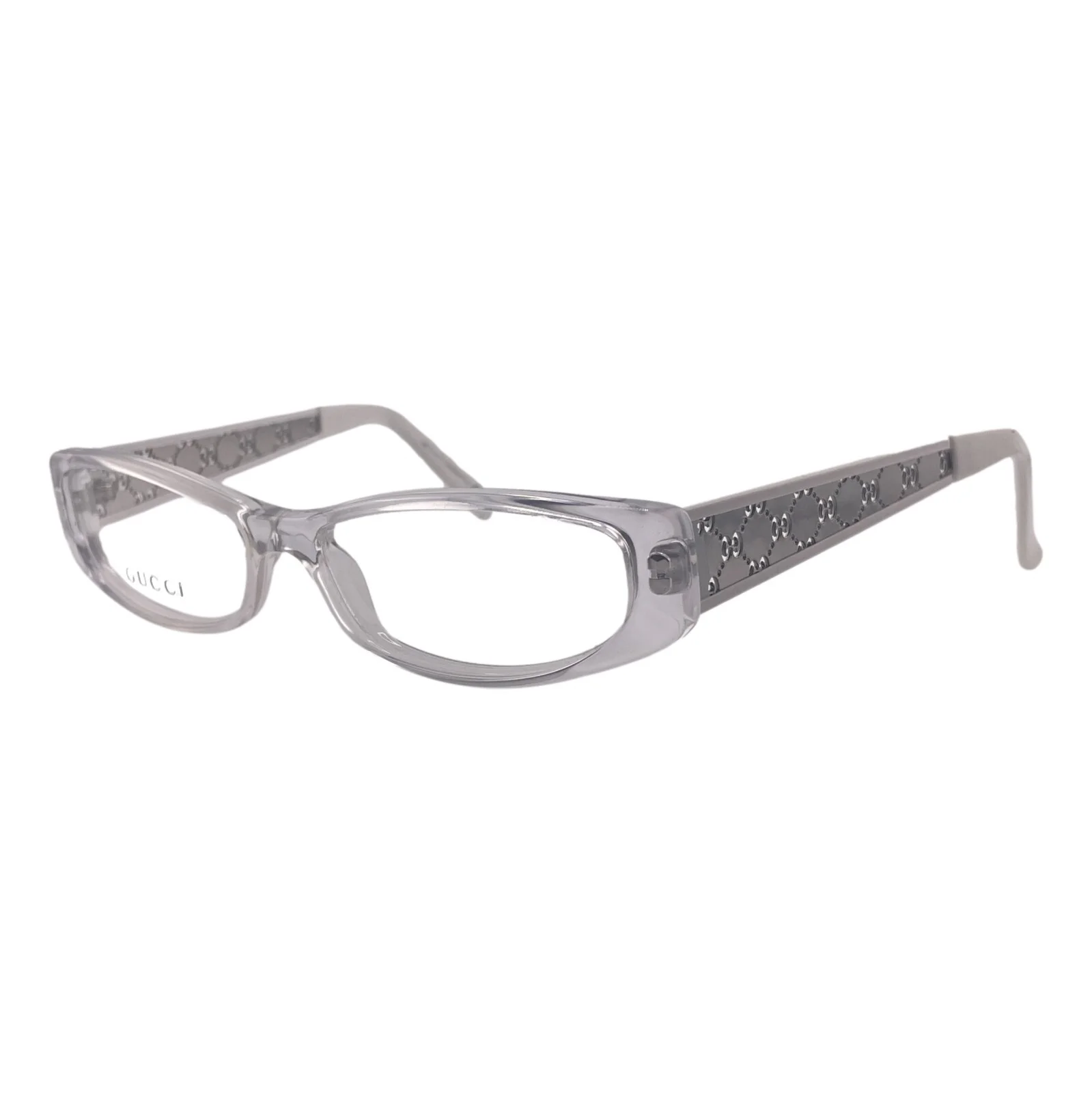 Gucci GG2975 Clear / White / Silver Women